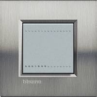 BTicino, LivingLight, Цвет: Фактурная сталь