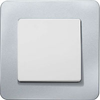 Berker Q.7, Алюминий/Полярная белизна