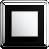 GIRA, ClassiX, Цвет: Хром/Черный