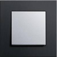 GIRA, Esprit, Цвет: Черный алюминий / Алюминий