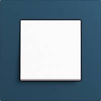 GIRA, Esprit, Цвет: Синий Linoleum-Multiplex / Белый матовый