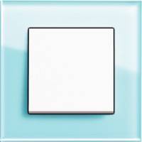 GIRA, Esprit, Цвет: Салатовое стекло / Белый матовый