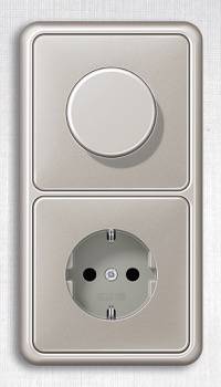 JUNG, CD 500, Цвет: Платина