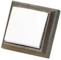 Simon 73 Loft, Цвет: Седой дуб Empty / Белая клавиша