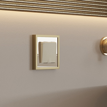 Werkel Baguette, цвет: айвори/латунь