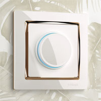 Светорегулятор Werkel Snabb, цвет: белый/золото