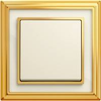 ABB, Династия, Цвет: Латунь полированная, белое стекло