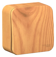 Выключатель открытого монтажа Schneider Electric, Blanca, Цвет: Ясень