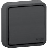 Выключатель встроенного монтажа Schneider Electric, Mureva Styl, Цвет: Антрацит