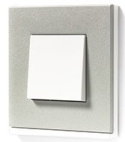 Scheider Electric, Unica Pure, Цвет: Алюминий матовый