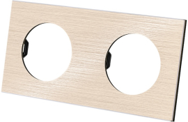 Рамка
Байкал,  2 поста,   цвет - шампань шлифованный алюминий,  вертикальная,  горизонтальная,  металл,  SQ1819-0561,  TDM
 - PULSAL.RU