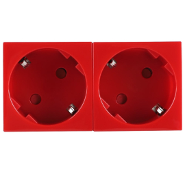 Розетка 45°
Лючки DDSB,  Лючки DFB,  со шторками,  с заземлением,  двойная,  безвинтовые клеммы,   цвет - красный,  пластмасса,  DF6D2R,  Donel
 - PULSAL.RU
