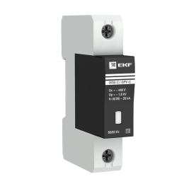 Ограничитель импульсных напряжений ОПВ-C/1P PROxima, 1 полюс, Класс 2, 20 кА, 40 кА, opv-c1, EKF - PULSAL.RU