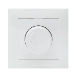 Светорегулятор поворотный, 40-600 Вт
Валенсия,  поворотный,  лампы накаливания и галогенные 220В (R),  диммируемые лампы LED 220В (LEDi тип C),   цвет - белый,  пластмасса,  EWD06-101-10,  EKF
 - PULSAL.RU