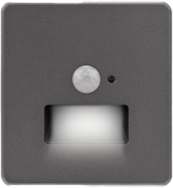 Подсветка для коридоров и ступеней
Miele Round,   цвет - титан,  пластмасса,  KR-78-0727-2,  Kranz
 - PULSAL.RU