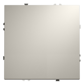 Выключатель
S70,  одноклавишный,  без подсветки,   цвет - кашемир,  пластмасса,  VLS010103,  Voltum
 - PULSAL.RU