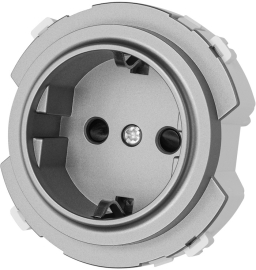 Розетка
Байкал,  со шторками,  с заземлением,  одинарная,  винтовые клеммы,   цвет - платина,  пластмасса,  SQ1819-0307,  TDM
 - PULSAL.RU