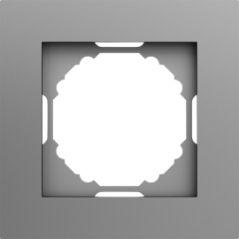 Рамкa
A07,  1 пост,   цвет - сталь,  вертикальная,  горизонтальная,  пластмасса,  DE21137,  Donel
 - PULSAL.RU