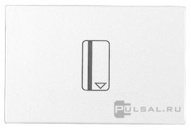 Выключатель карточный
Zenit,  с подсветкой,   цвет - белый,  пластмасса,  N2214.1 BL,  2CLA221410N1101,  ABB
 - PULSAL.RU