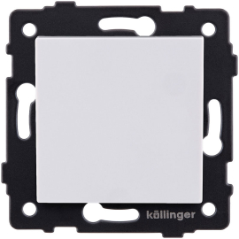 Выключатель с плоской клавишей
Aspekt,  Eleganz,  Reflex,  одноклавишный,  без подсветки,   цвет - белый,  пластмасса,  REA-S-001WH,  Kollinger
 - PULSAL.RU