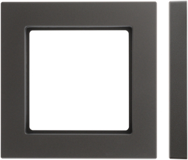 Рамкa Slim Line
Epsilon,  1 пост,   цвет - черно-коричневый матовый,  вертикальная,  горизонтальная,  пластмасса,  K14-145-01.E/ON59,  LIREGUS
 - PULSAL.RU