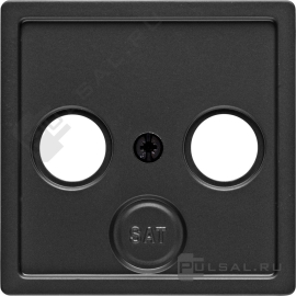 Накладка
Q.1,  Q.3,  Q.7,  телевизионная (TV),  спутниковая (SAT),  радио (R),  двойная,  тройная,   цвет - антрацит бархат,  пластмасса,  12036086,  1203 60 86,  Berker
 - PULSAL.RU