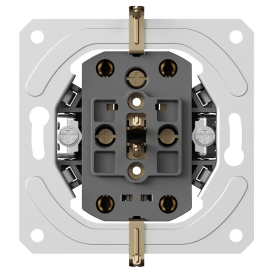 Механизм розетки
A07 WAVE,  S08,  со шторками,  с заземлением,  двойная,  винтовые клеммы,  DB28800,  Donel
 - PULSAL.RU