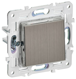 Кнопка Н.О.
Skandy,  одноклавишный,   цвет - никель,  металл,  SK-V17-0-10-K50,  IEK
 - PULSAL.RU