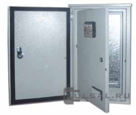 Щит учетно-распределительный навесной 520х310х150 ЩУРН-3/12, ЩРУН, навесной, IP 54,  модулей - 12, металл,  цвет - серый, 30411DEK, Dekraft - PULSAL.RU