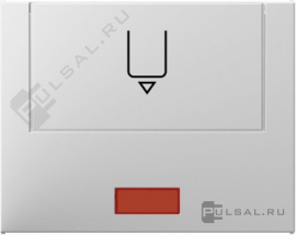 Hакладка карточного выключателя
K.1,  с индикацией,   цвет - белый глянцевый,  пластмасса,  16417109,  1641 71 09,  Berker
 - PULSAL.RU