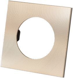 Рамка
Байкал,  1 пост,   цвет - шампань текстурированный алюминий,  вертикальная,  горизонтальная,  металл,  SQ1819-0555,  TDM
 - PULSAL.RU