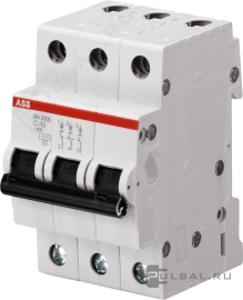 Автоматический выключатель SH200L, 3 полюса, 40А, C, 4,5 кА, SH203L C40, ABB - PULSAL.RU