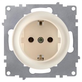 Розетка электрическая
Garda,  Florence,  со шторками,  с заземлением,  одинарная,  винтовые клеммы,   цвет - бежевый,  пластмасса,  1E10101301,  2172787,  OneKeyElectro
 - PULSAL.RU