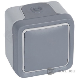 Вывод кабельный
Plexo,   цвет - серый,  пластмасса,  069745,  0 697 45,  Legrand
 - PULSAL.RU