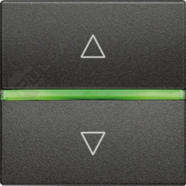 Выключатель жалюзи электронный
Zenit,  без фиксации,  без подсветки,   цвет - антрацит,  пластмасса,  N2261.2 AN,  2CLA226120N1801,  ABB
 - PULSAL.RU