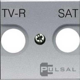 Накладка
Zenit,  телевизионная (TV),  спутниковая (SAT),  радио (R),  двойная,   цвет - серебряный,  пластмасса,  N2250.1 PL,  2CLA225010N1301,  ABB
 - PULSAL.RU