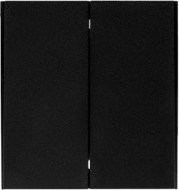 Выключатель для жалюзи
Miele Strong,  без фиксации,  без подсветки,   цвет - антрацит,  пластмасса,  KR-78-0711-5,  Kranz
 - PULSAL.RU