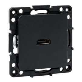 Розетка HDMI
Стокгольм,   цвет - черный,  пластмасса,  EZA00-327-10,  EKF
 - PULSAL.RU