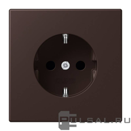 Розетка
LS 990 Les Couleurs Le Corbusier,  со шторками,  с заземлением,  одинарная,  безвинтовые клеммы,   цвет - 4320J terre d'ombre brulee 59 (252),  пластмасса,  LC1520KI4320J,  LC 1520 KI 4320J,  JUNG
 - PULSAL.RU