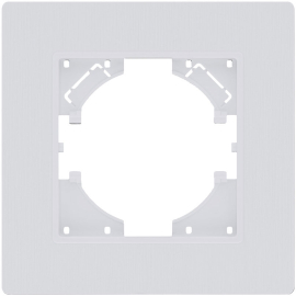 Рамка Plex
Eleganz,  1 пост,   цвет - белый матовый,  горизонтальная,  пластмасса,  EP1WM,  Kollinger
 - PULSAL.RU