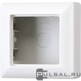 Накладная коробка c рамкой
A creation,  A 550,  A flow,  AS 500,   цвет - белый,  пластмасса,  AS581AWW,  AS 581 A WW,  JUNG
 - PULSAL.RU