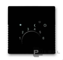 Накладка
Basic 55,  поворотный,  датчик t° воздуха (встроенный),  датчик t° пола (внешний),  без таймера,   цвет - черный chateau,  пластмасса,  1795-95-507,  2CKA001710A3935,  ABB
 - PULSAL.RU