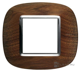 Рамка элипс
Axolute,  1 пост,   цвет - орех,  вертикальная,  горизонтальная,  дерево,  HB4802LNC,  BTicino
 - PULSAL.RU