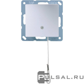 Выключатель со шнурком
A VIVA,  A creation,  A 550,  A flow,  ECO profi и ECO profi Standart,  ECO profi design (ECO Profi Deco),  без подсветки,   цвет - алюминий,  пластмасса,  A506BFNUZAL,  A 506 BF NUZ AL,  JUNG
 - PULSAL.RU