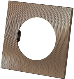 Рамка
Байкал,  1 пост,   цвет - бронзовый текстурированный алюминий,  вертикальная,  горизонтальная,  металл,  SQ1819-0455,  TDM
 - PULSAL.RU