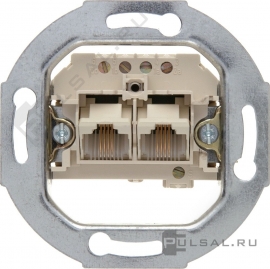 Механизм розетки телефонной RJ11/RJ12/RJ45 Cat.3 (ISDN)
R.1,  R.3,  R.8,  R.Classic,  K.1,  K.5,  Q.1,  Q.3,  Q.7,  S.1,  B.3,  B.7,  1930,  Glas,  двойная,  4562,  4562,  Berker
 - PULSAL.RU