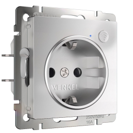 Умная розетка с Wi-Fi
Elite,  Alumax,  Split,  Slab,  Senso,  Minimir Home,  Baguette,  Acrylic,  Platinum,  Snabb,  Stream,  Flock,  Stark,  Fiore,  Favorit,  Diamant,  Aluminium,  Antik,  Metallic,  со шторками,  с заземлением,  одинарная,  винтовые клеммы,   цвет - серебряный,  пластмасса,  W1171606,  a056420,  Werkel
 - PULSAL.RU