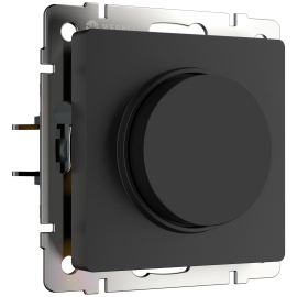 Светорегулятор (диммер) 600 Вт/ВА, для LED 200 Вт/ВА
Alumax,  Split,  Slab,  Senso,  Baguette,  Acrylic,  Platinum,  Elite,  Snabb,  Stream,  Flock,  Stark,  Fiore,  Favorit,  Diamant,  Aluminium,  Antik,  Metallic,  поворотно-нажимной,  лампы накаливания и галогенные 220В (R),  лампы с электронным (емкостным) трансформ.(C),  диммируемые лампы LED 220В (LEDi тип C),   цвет - черный,  пластмасса,  W1142008,  a069583,  Werkel
 - PULSAL.RU