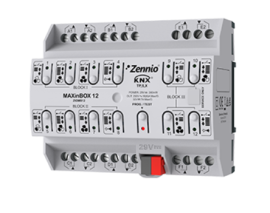 KNX Многофункциональный актуатор с KNX Secure - 12 выходов 16 А MAXinBOX 12
Zennio KNX,  ZIOMB12,  Zennio
 - PULSAL.RU