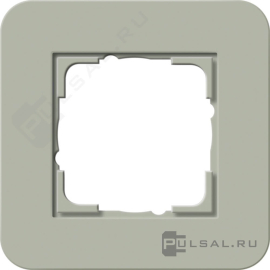 Рамка
E3,  1 пост,   цвет - серо-зеленый матовый,  антрацит,  вертикальная,  горизонтальная,  пластмасса,  0211425,  0211 425,  Gira
 - PULSAL.RU